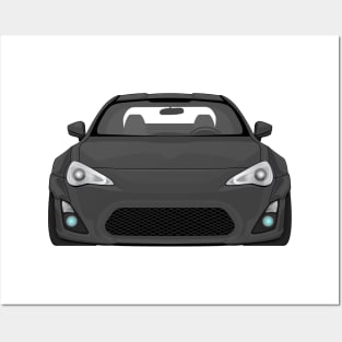 GT86 DARK-GREY Posters and Art